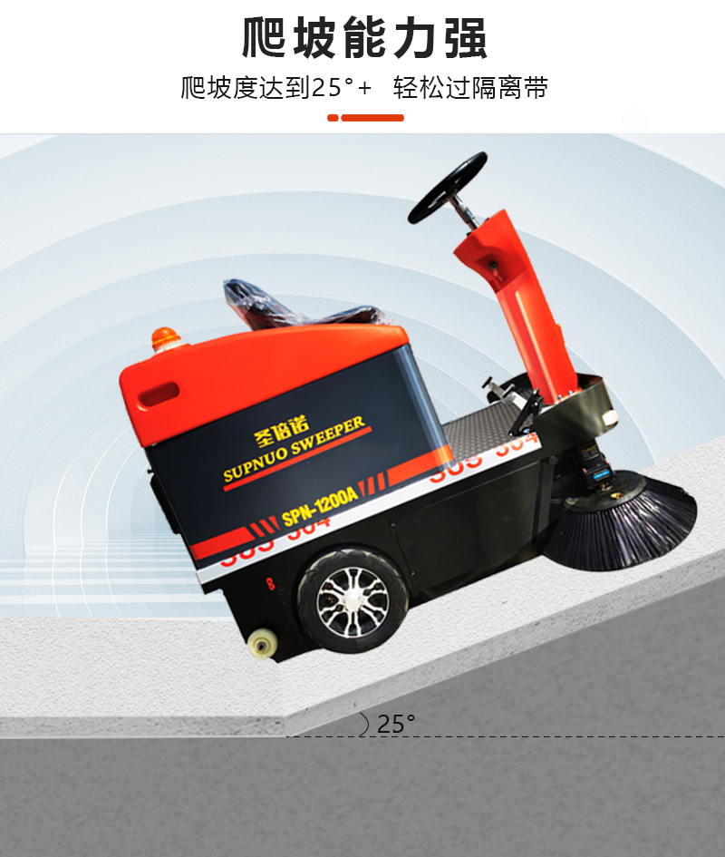 小型扫地机帮助保洁公司完成日常工作