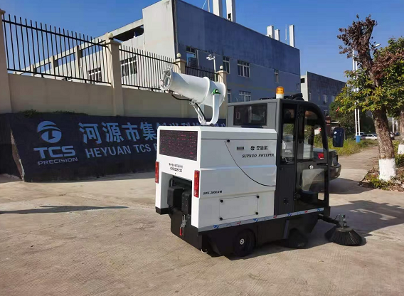 广东某科技公司采购电动清扫车助力厂区清洁