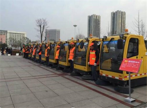 圣倍诺道路清扫车车队阵容