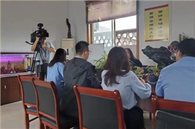 国家专利局携武进电视台圣倍诺工厂采访 国家专利局携武进电视台圣倍诺工厂采访