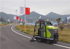 什么现在很多物业清洁都在使用电动清扫车？