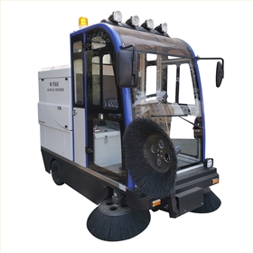 小型电动清扫车是一种设计紧凑、操作灵活的自动驾驶