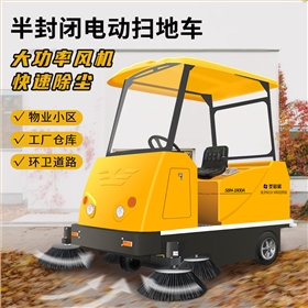 低碳静音电动扫地车，适配城市文明保洁新标准