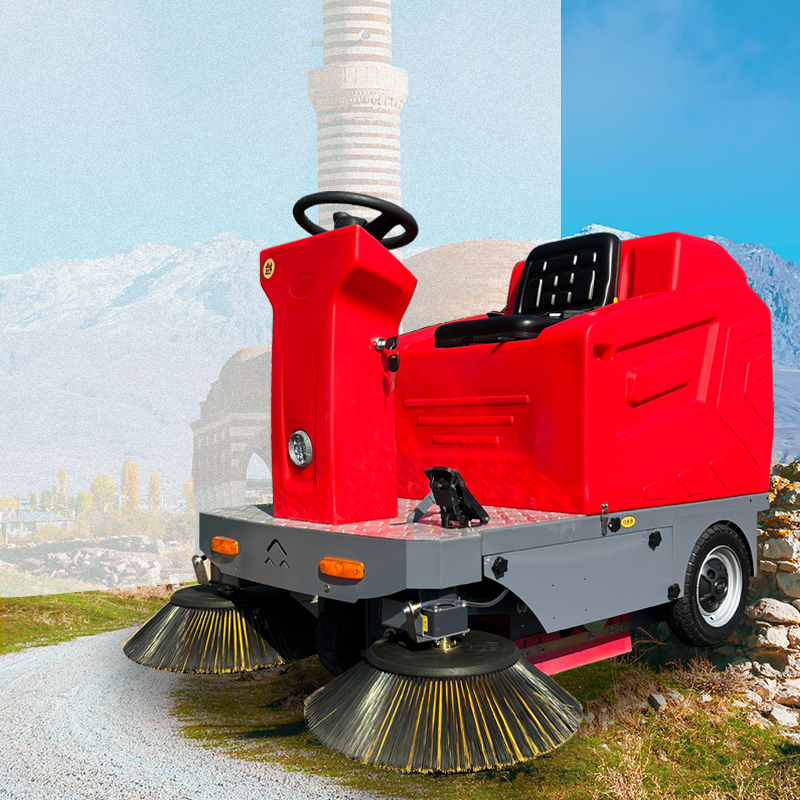 扫吸滤一体化，告别扬尘困扰&mdash;&mdash;驾驶式扫地车打造无尘健康场地